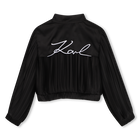 Jas met geplooide mouwen KARL LAGERFELD KIDS 
                    MEISJE