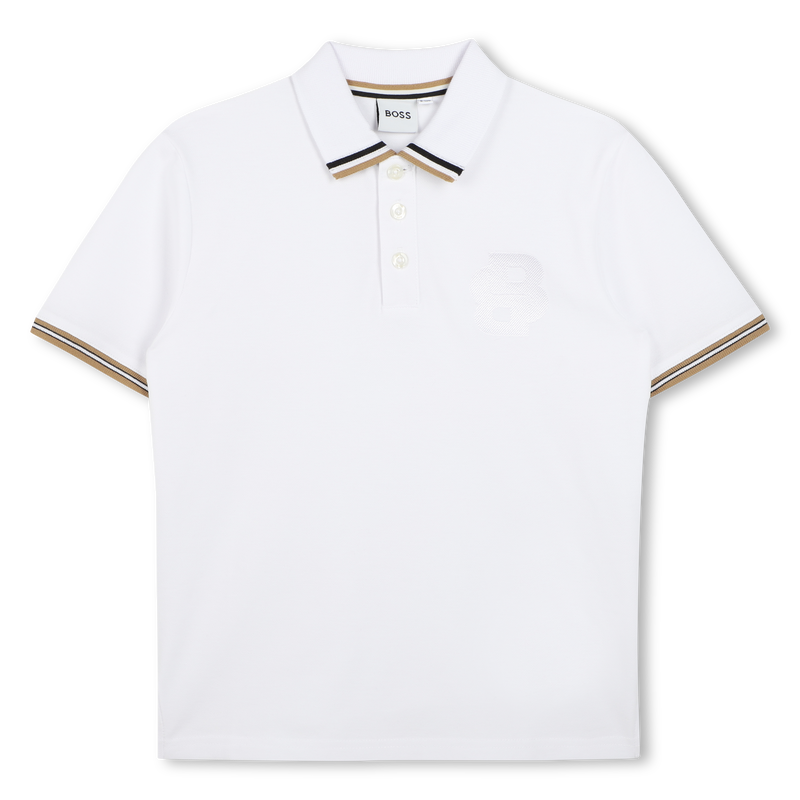 Polo met korte mouwen BOSS 
                        BOY
