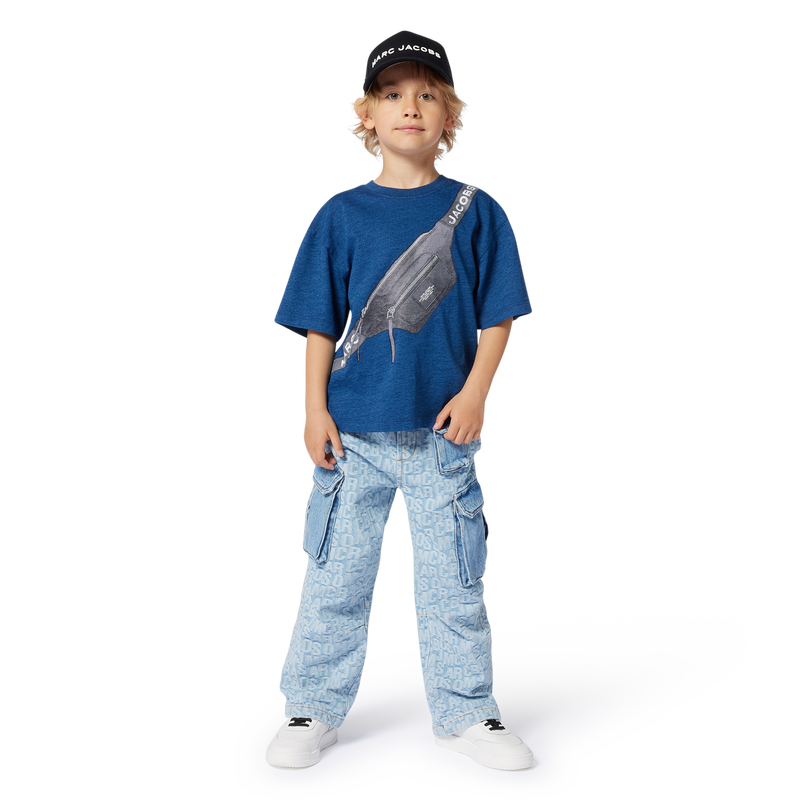 T-shirt met optische print MARC JACOBS 
                        BOY