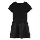 Korte mouwen jurk KARL LAGERFELD KIDS 
                    GIRL