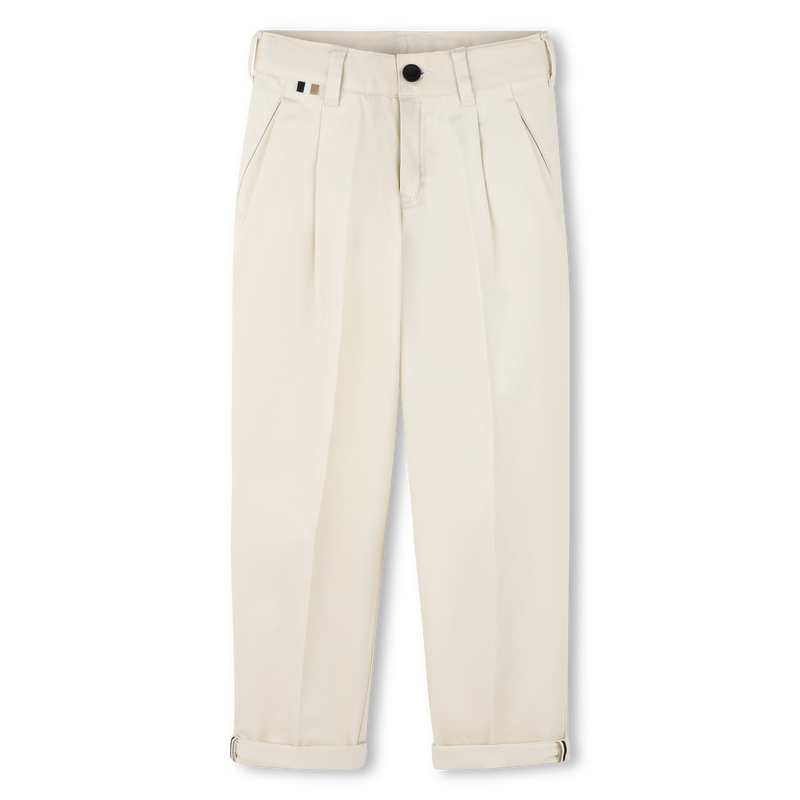 Katoenen broek BOSS 
                        BOY