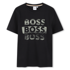 T-shirt met korte mouwen, ZWART, hi-res