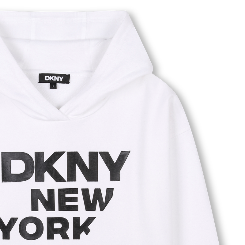 Sweatshirt met reli&euml;f-print DKNY 
                        UNISEX