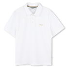 Ruimvallende katoenen polo BOSS 
                    BOY