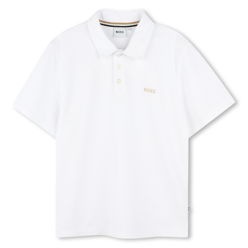 Ruimvallende katoenen polo BOSS 
                        BOY