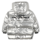 Hoofddoek met capuchon KARL LAGERFELD KIDS 
                    GIRL