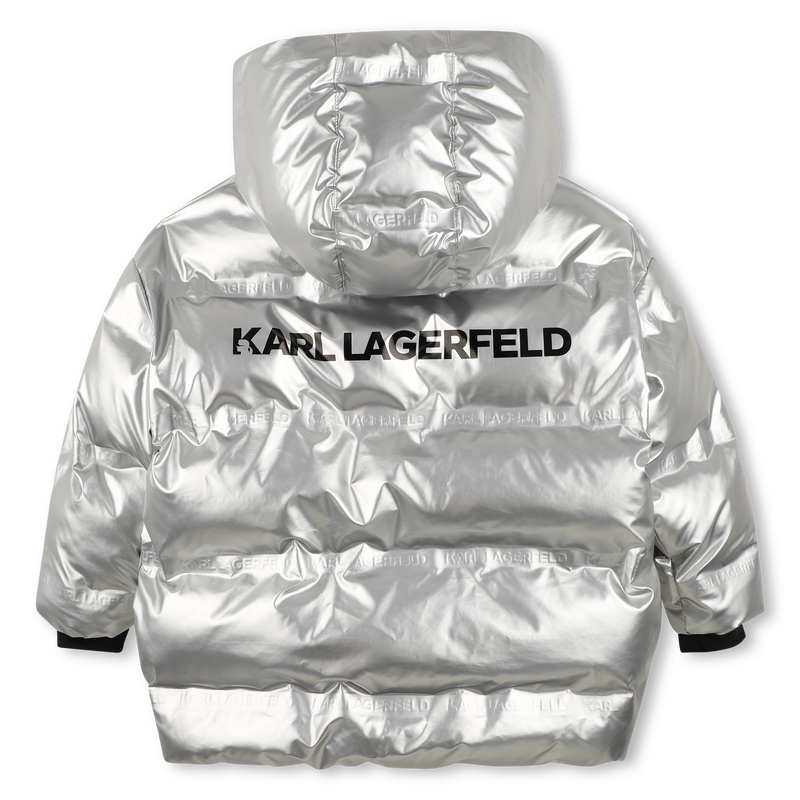 Hoofddoek met capuchon KARL LAGERFELD KIDS 
                        GIRL