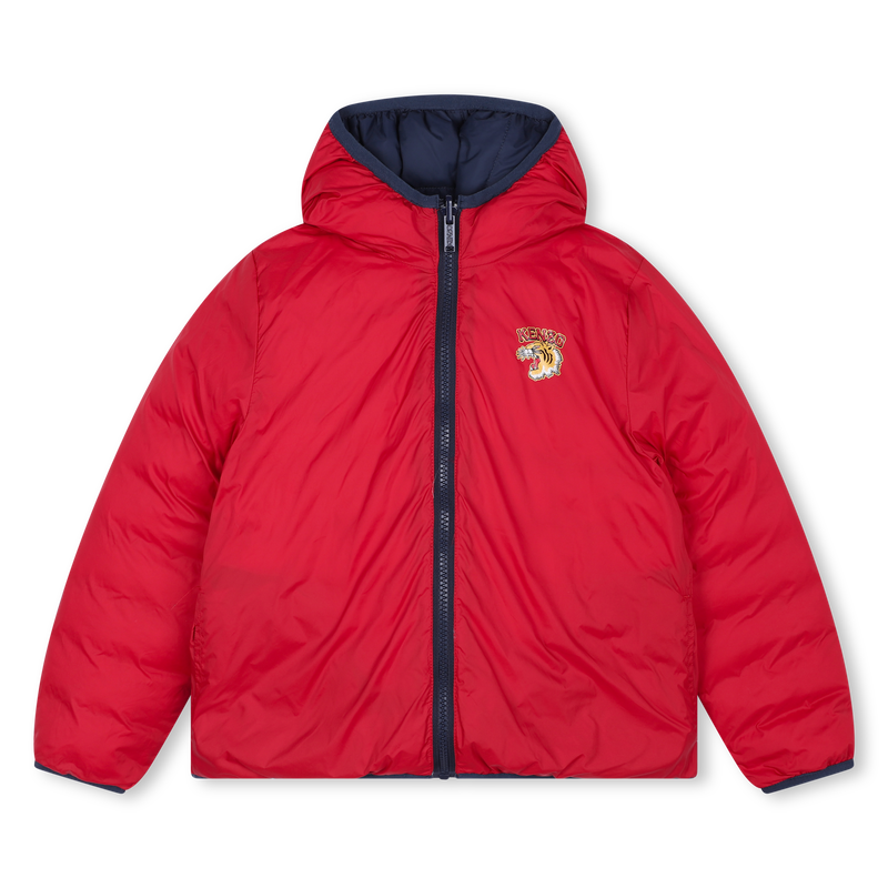 Waterdichte omkeerbare anorak KENZO KIDS 
                        UNISEX