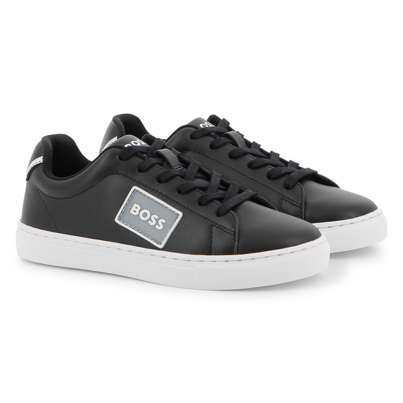 Sneakers van rundleer BOSS 
                        BOY