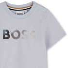 T-shirt met korte mouwen BOSS 
                    BOY