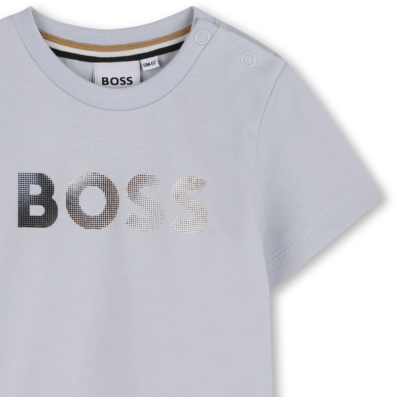 T-SHIRT MET KORTE MOUWEN BOSS 
                        BOY