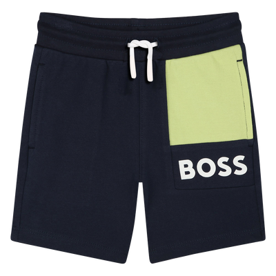 Gevoerde katoenen short BOSS BOY