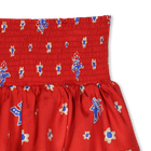 Rok met print en ruches KENZO KIDS 
                    GIRL