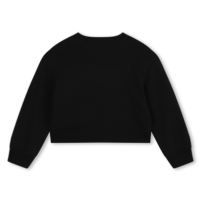 Korte sweater van fleece MARC JACOBS GIRL