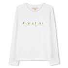 T-shirt met lange mouwen MICHAEL KORS 
                    GIRL