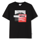 T-shirt met korte mouwen BOSS 
                    JONGEN