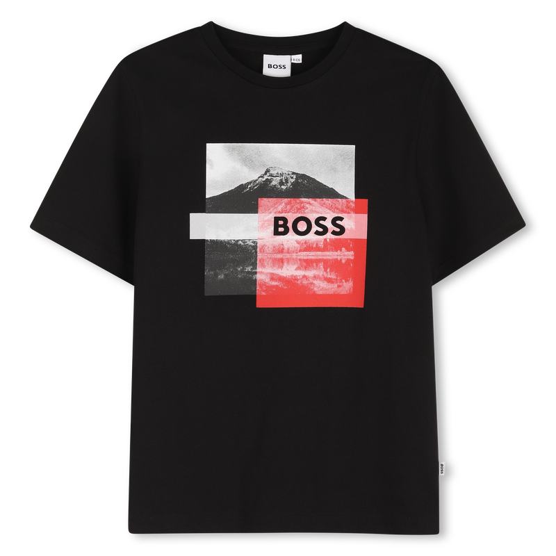 T-shirt met korte mouwen BOSS 
                        JONGEN