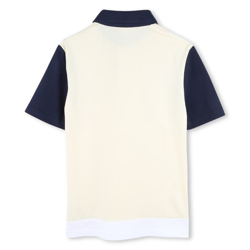 Katoenen polo met korte mouwen BOSS 
                        BOY