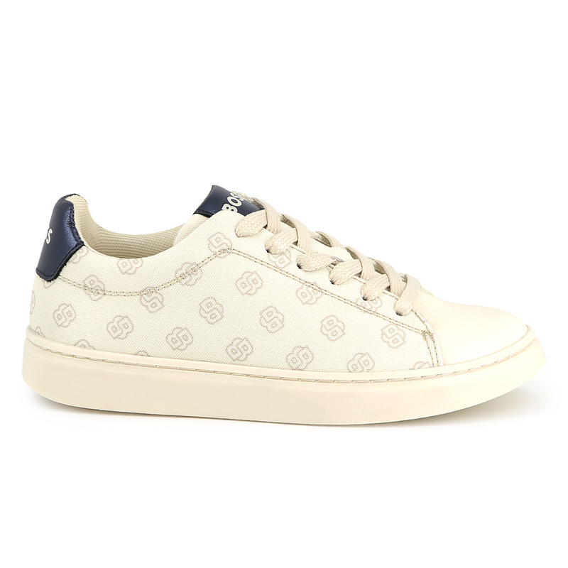 Canvas sneakers met veters BOSS 
                        GIRL