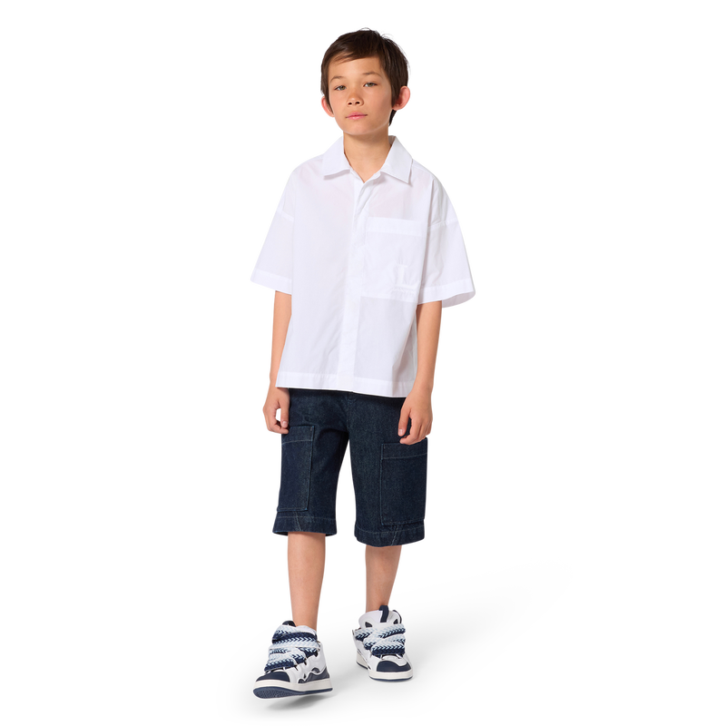 OVERHEMD MET KORTE MOUWEN LANVIN 
                        BOY