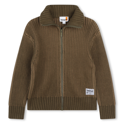 Gebreid vest met rits TIMBERLAND BOY