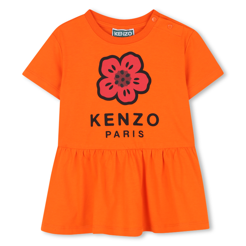 Jurk met korte mouwen KENZO KIDS 
                        GIRL