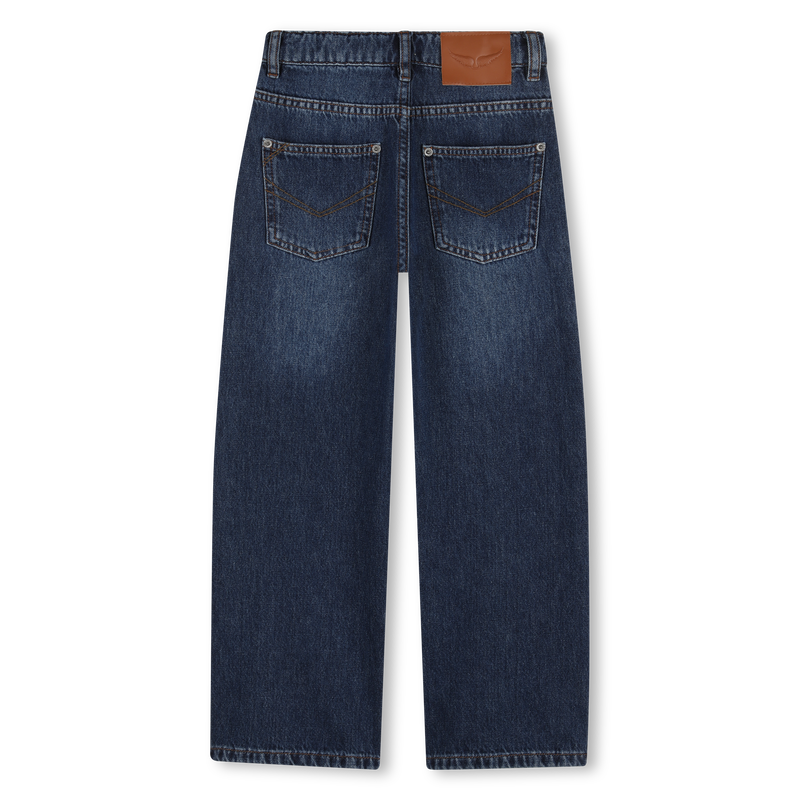 DENIM BROEK MET WIJDE PIJPEN ZADIG & VOLTAIRE 
                        BOY