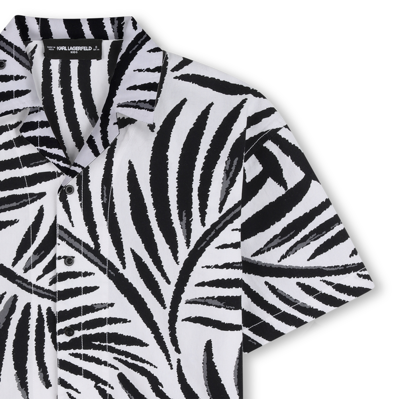 OVERHEMD MET KORTE MOUWEN KARL LAGERFELD KIDS 
                        BOY