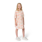 Jurk met ballonmouwen KENZO KIDS 
                    GIRL