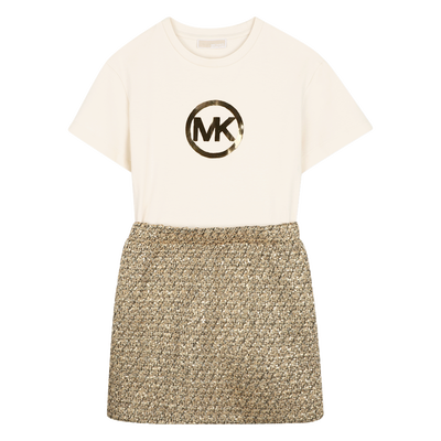 Korte mouwen jurk MICHAEL KORS GIRL