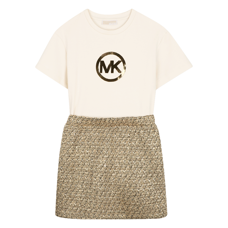 Korte mouwen jurk MICHAEL KORS 
                        GIRL