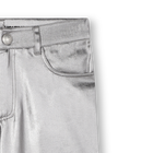 Zilverkleurige broek met wijde pijpen ZADIG VOLTAIRE 
                    GIRL