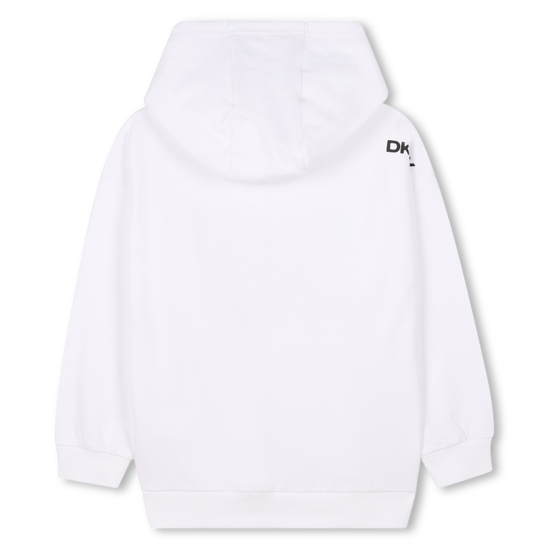 Sweatshirt met reli&euml;f-print DKNY 
                        UNISEX