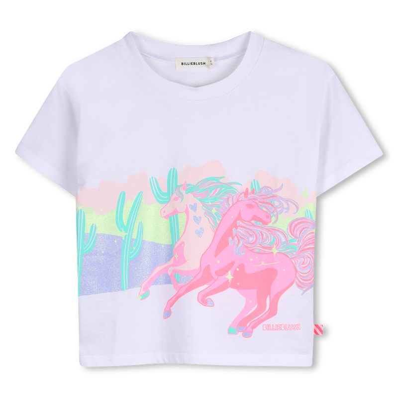 T-SHIRT MET KORTE MOUWEN BILLIEBLUSH 
                        GIRL