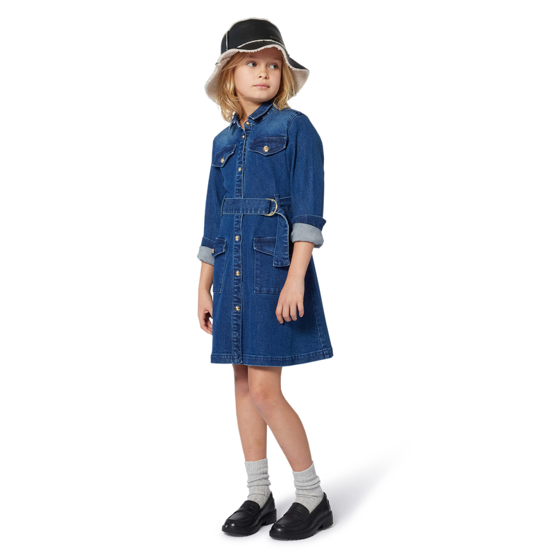 Denim jurk MICHAEL KORS 
                        GIRL