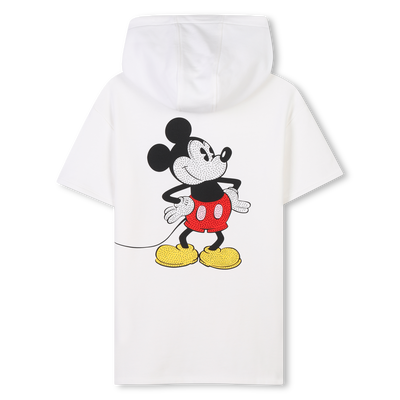 Katoenen jurk met capuchon MARC JACOBS GIRL