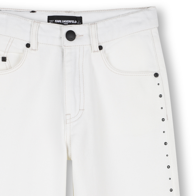 GE&Iuml;LLUSTREERDE BROEK KARL LAGERFELD KIDS 
                        GIRL