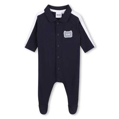 PYJAMA MET DRUKKNOOPSLUITING BOSS BOY