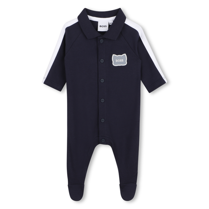 PYJAMA MET DRUKKNOOPSLUITING BOSS 
                        BOY