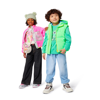 Vest van pluche stof BILLIEBLUSH GIRL