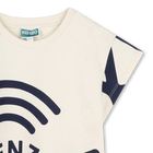 Fleece T-shirt met print KENZO KIDS 
                    GIRL