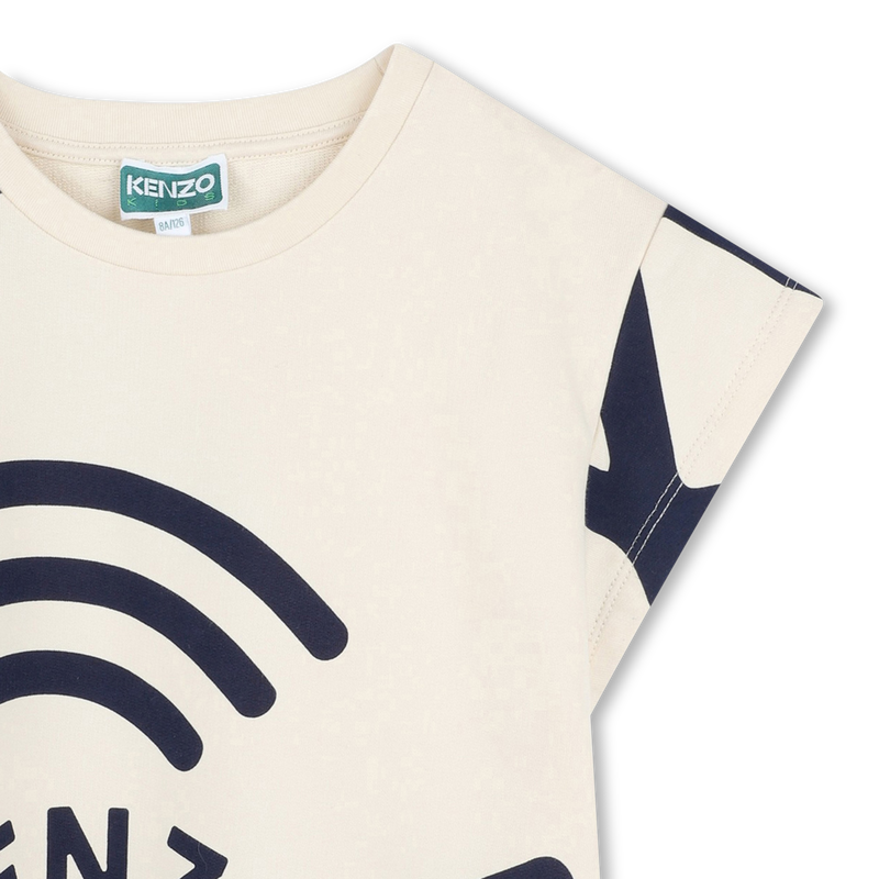 Fleece T-shirt met print KENZO KIDS 
                        GIRL