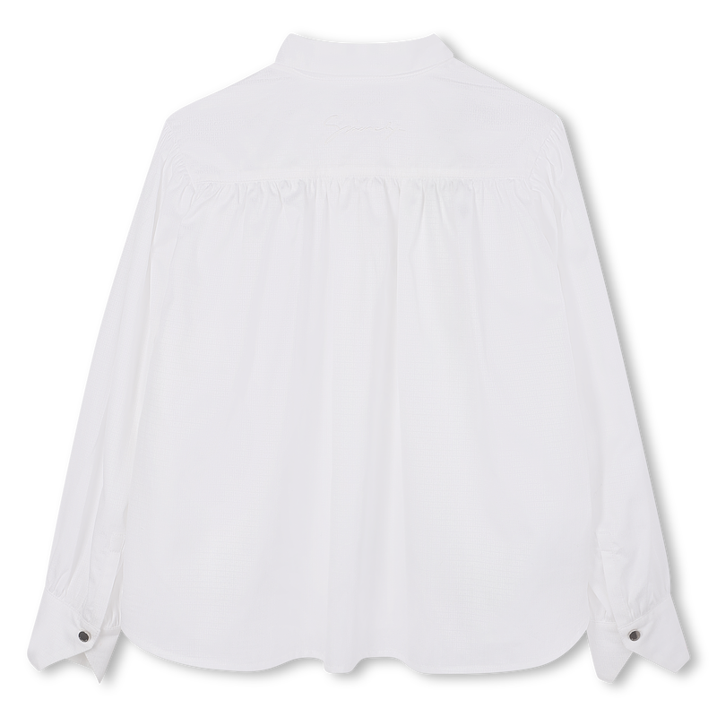 Katoenen jacquard overhemd GIVENCHY 
                        GIRL