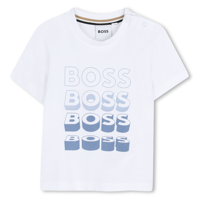 T-SHIRT MET KORTE MOUWEN BOSS 
                        BOY