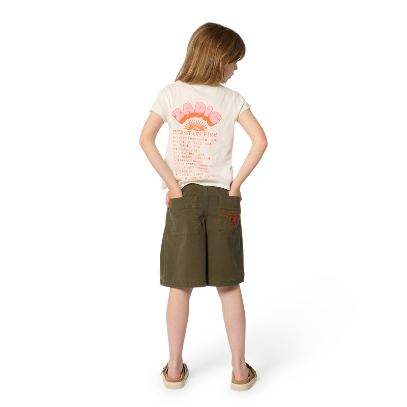 BERMUDA MET KLEPZAKKEN ZADIG & VOLTAIRE 
                        GIRL