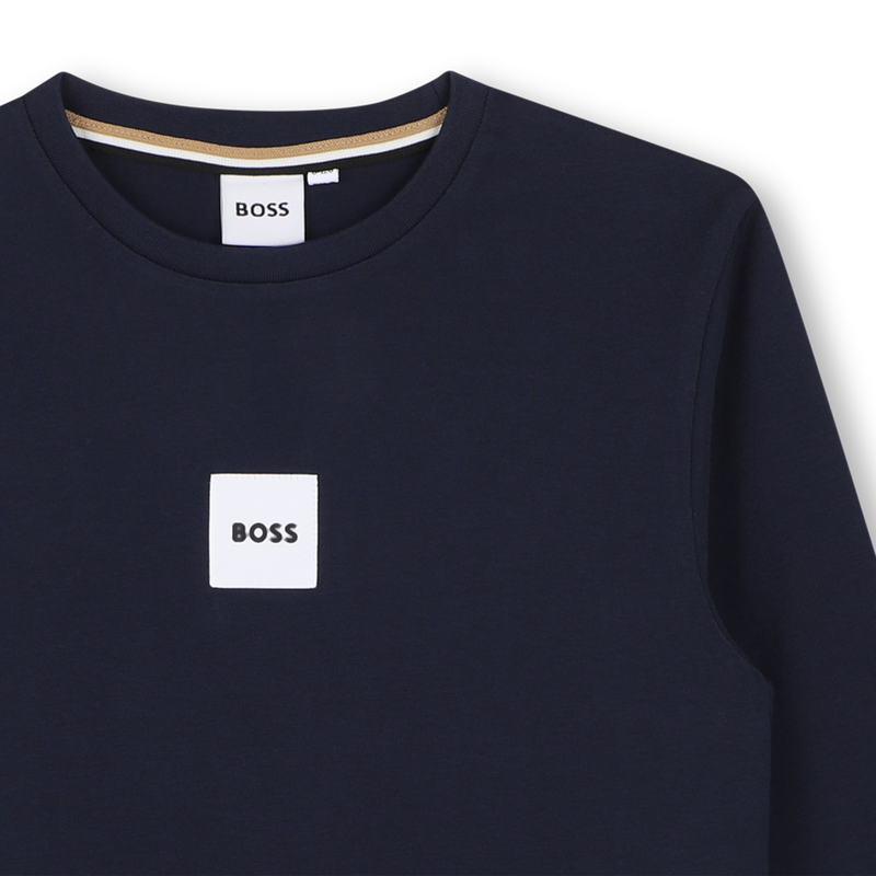T-shirt met lange mouwen BOSS 
                        BOY