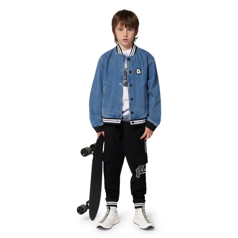 Sneakers met vetersluiting DKNY 
                        BOY