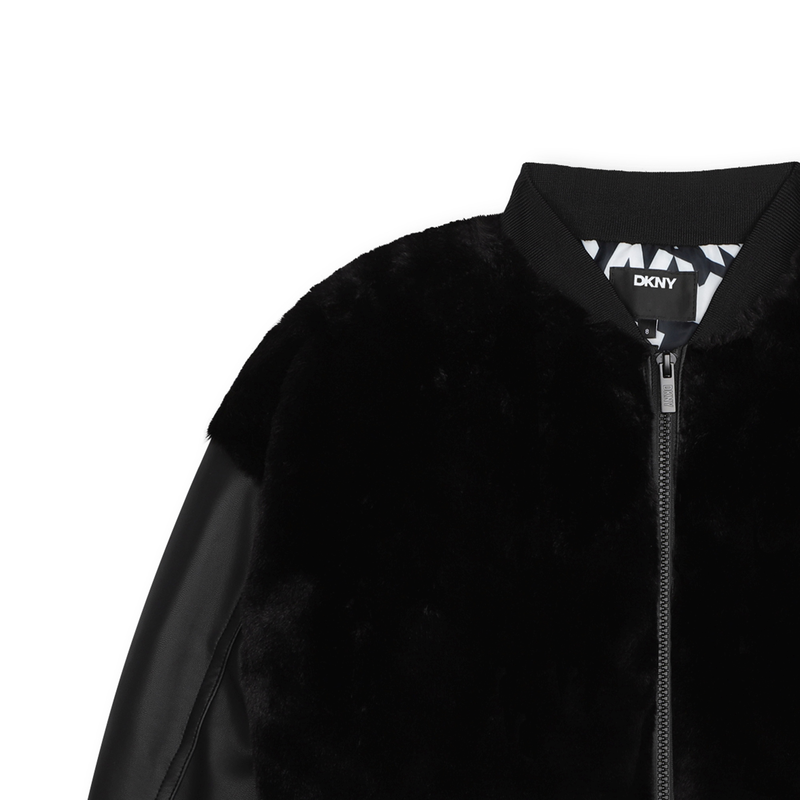 Jas van donzig fleece DKNY 
                        GIRL