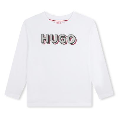 T-shirt met logoprint HUGO GIRL