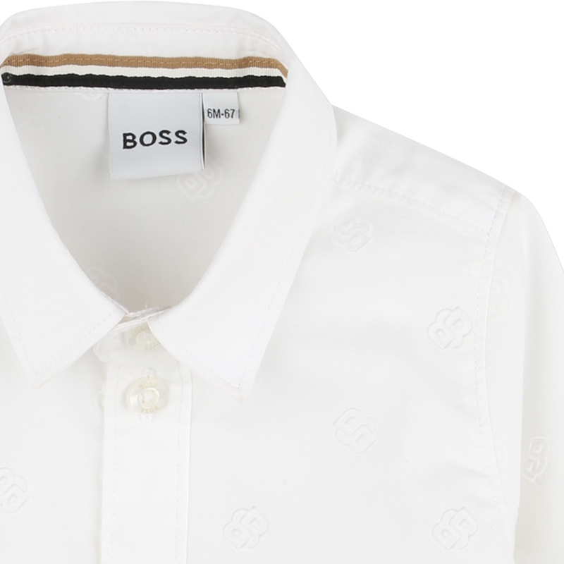 Overhemd met lange mouwen BOSS 
                        BOY